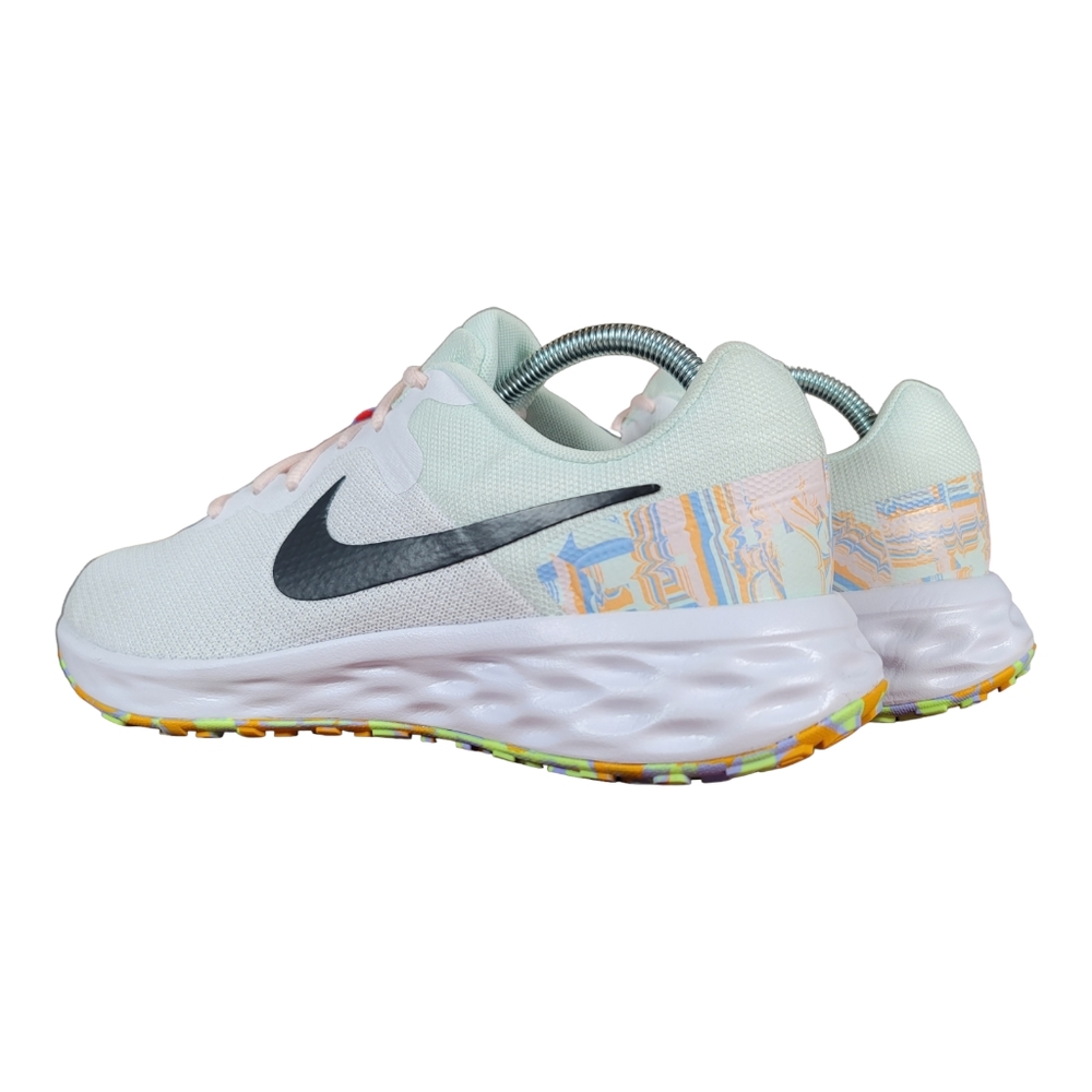 Nike Revolution 6 NN PRM Next Nature Premium White Pink Running Shoes Womens 12. - Picture 7 of 15